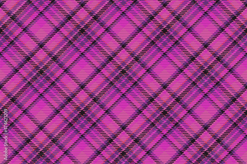 Seamless pattern of scottish tartan plaid. Repeatable background with check fabric texture. Vector backdrop striped textile print.