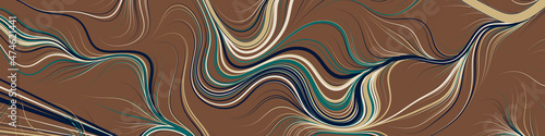 Abstract Perlin Noise Geometric Pattern generative computational art illustration