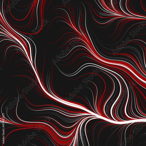 Abstract Perlin Noise Geometric Pattern generative computational art illustration