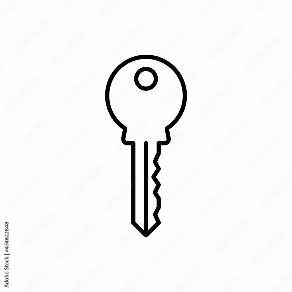 home access key icon vector