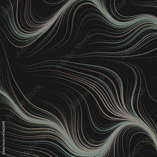 Abstract Perlin Noise Geometric Pattern generative computational art illustration