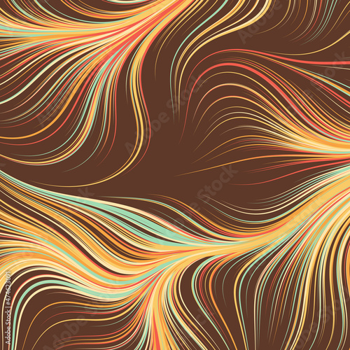 Abstract Perlin Noise Geometric Pattern generative computational art illustration