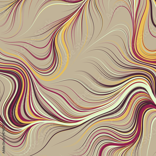 Abstract Perlin Noise Geometric Pattern generative computational art illustration