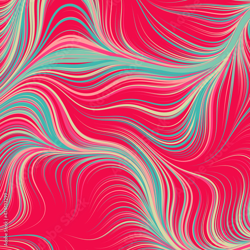 Abstract Perlin Noise Geometric Pattern generative computational art illustration