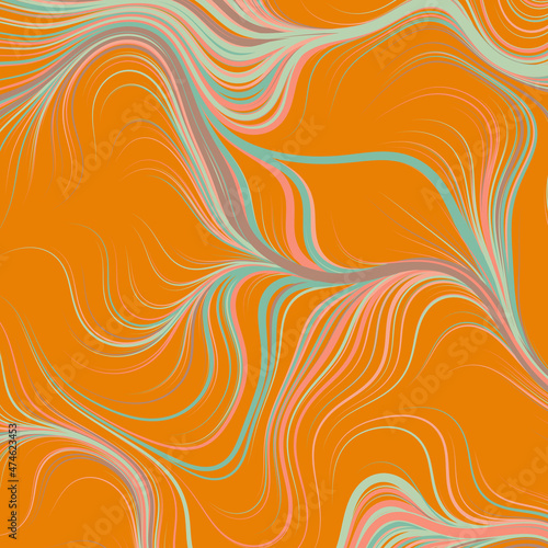 Abstract Perlin Noise Geometric Pattern generative computational art illustration