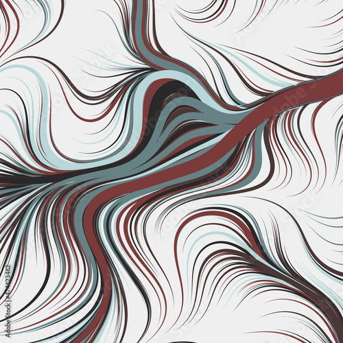 Abstract Perlin Noise Geometric Pattern generative computational art illustration