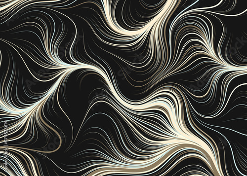 Abstract Perlin Noise Geometric Pattern generative computational art illustration