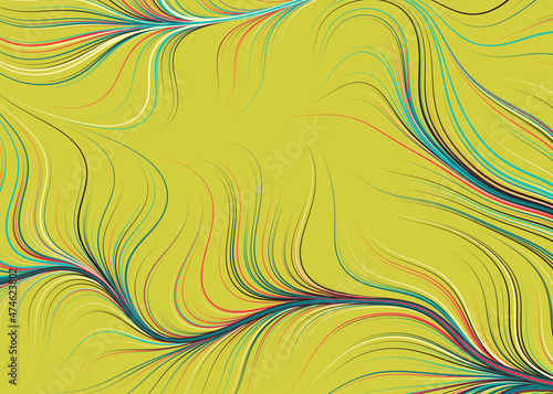 Abstract Perlin Noise Geometric Pattern generative computational art illustration