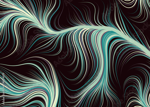 Abstract Perlin Noise Geometric Pattern generative computational art illustration