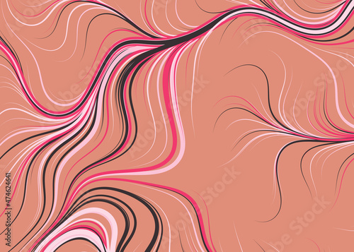Abstract Perlin Noise Geometric Pattern generative computational art illustration