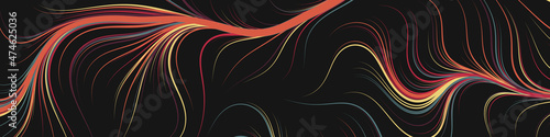 Abstract Perlin Noise Geometric Pattern generative computational art illustration
