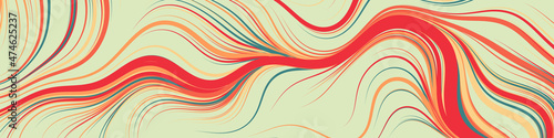 Abstract Perlin Noise Geometric Pattern generative computational art illustration