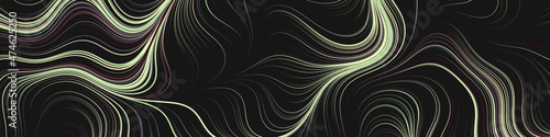 Abstract Perlin Noise Geometric Pattern generative computational art illustration