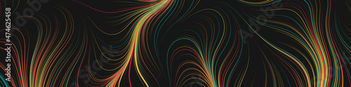 Abstract Perlin Noise Geometric Pattern generative computational art illustration