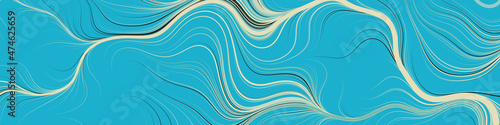 Abstract Perlin Noise Geometric Pattern generative computational art illustration
