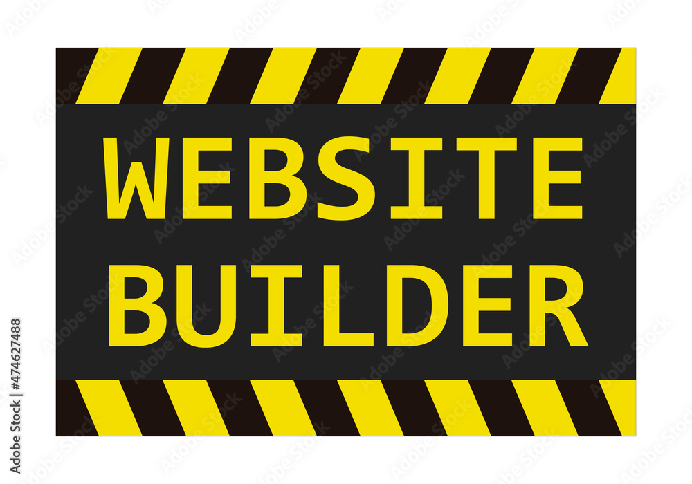 Fotografie Cartel de pagina web en construcción.