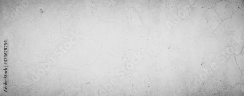 white grungy abstract concrete wall texture background, panoramic background