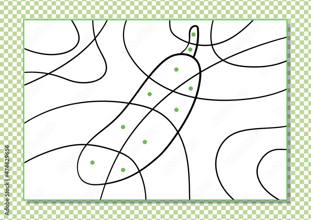 Cartoon coloring by dots for Kids. Printable worksheet. Cartoon ...