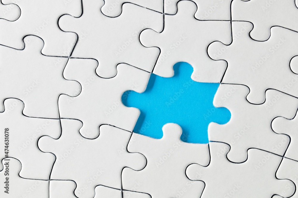 Missing puzzle piece stands out from the crowd. Diversity, unique or difference Missing puzzle piece stands out from the crowd. Diversity, unique or difference