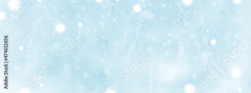 Abstract light blue watercolor stains for background