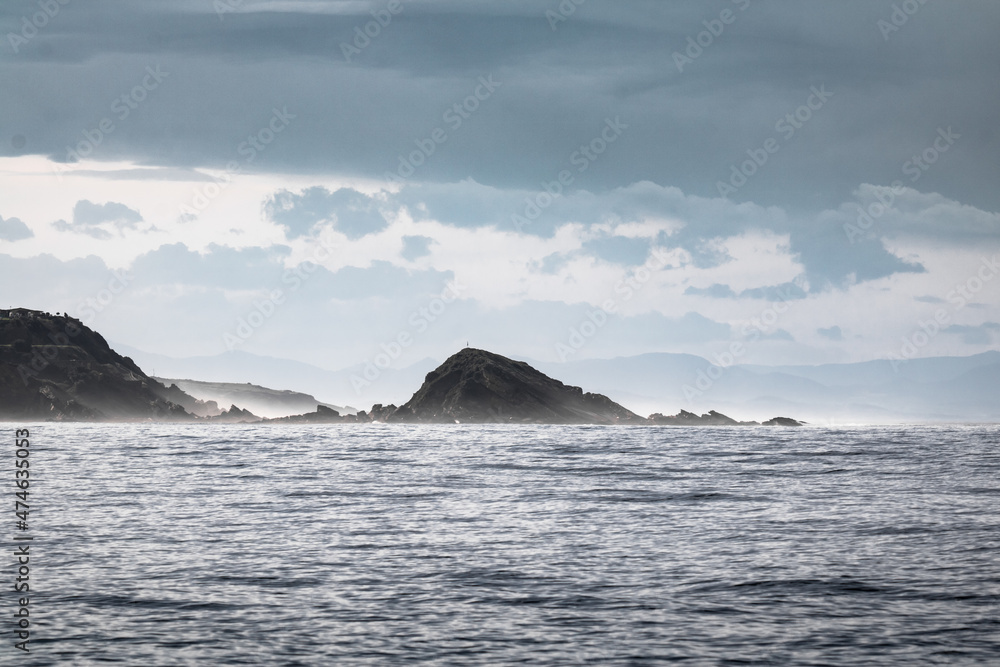 scenic seascape - beautiful view on 