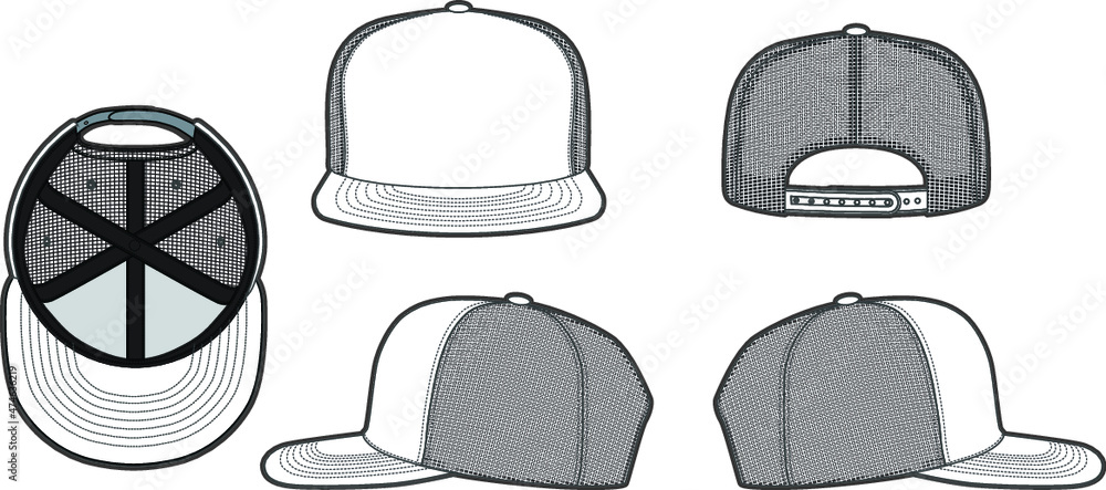 © Jaybz Mamaed - Trucker Cap Mock Up Template