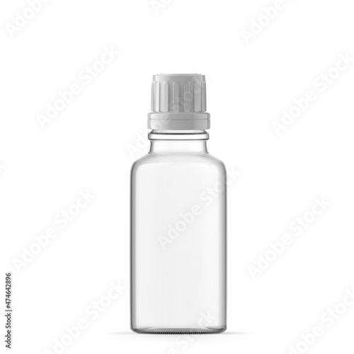 30ml 1 oz clear glass essential oil bottle