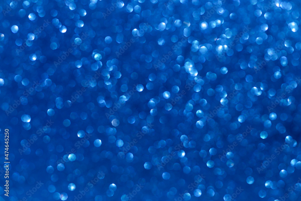 Blue sequins background Blue sequins background
