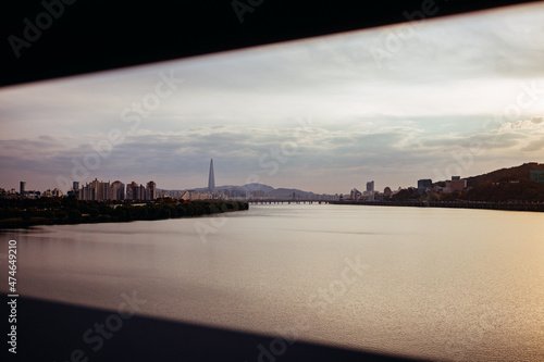 Photography The scenery of Seoul city in the frame