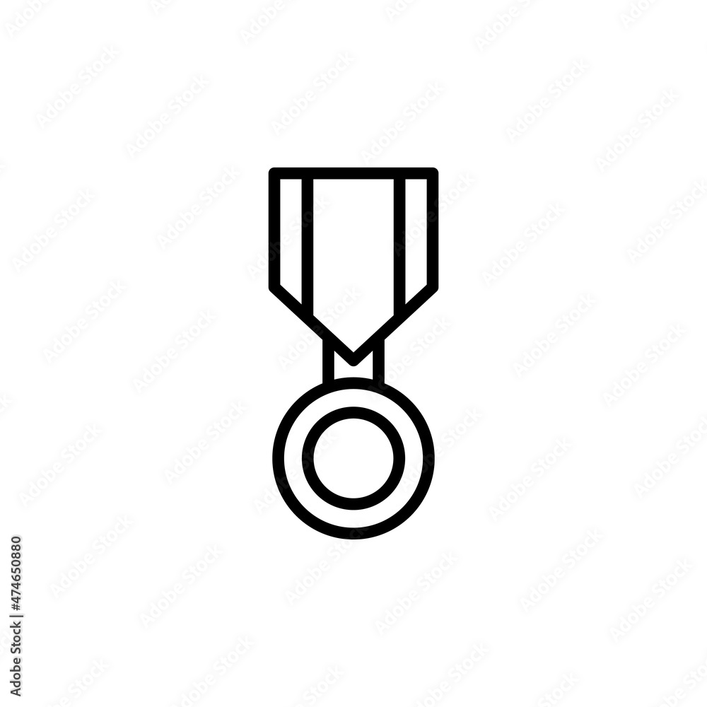 medal flat icon vector illustration medal flat icon vector illustration