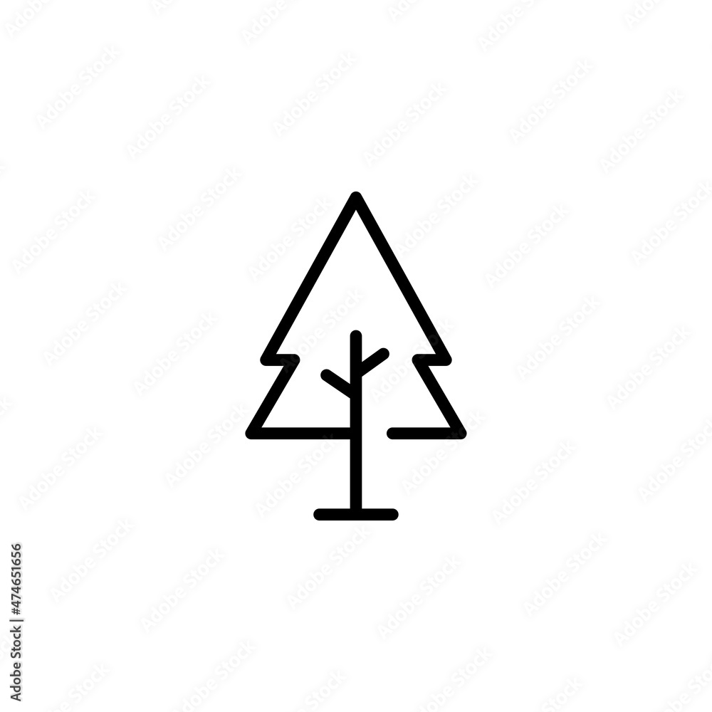 tree flat icon vector illustration tree flat icon vector illustration