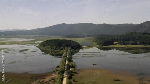 Lago Cerknica Slovenia el más grande del país photo