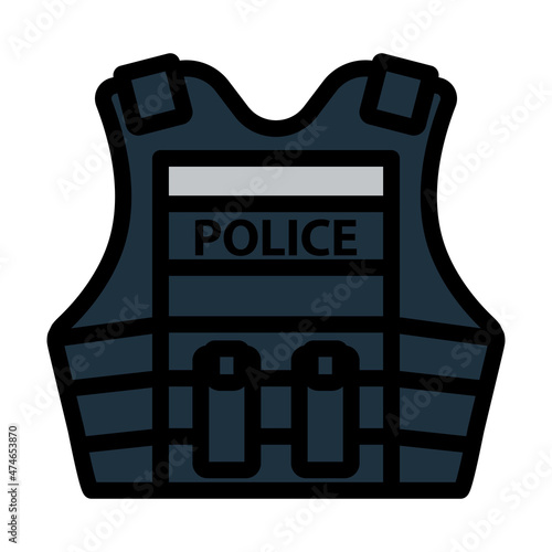 Police Vest Icon