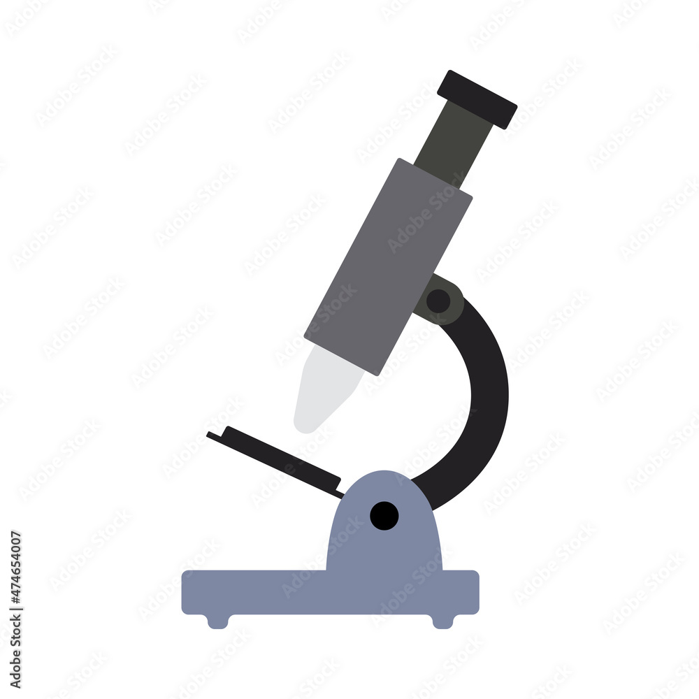 Icon Of School Microscope Icon Of School Microscope