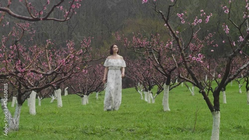 woman in the park