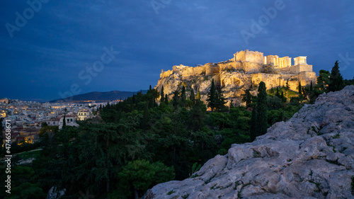 Acropolis and panoramic view over City of Athens © Adrian