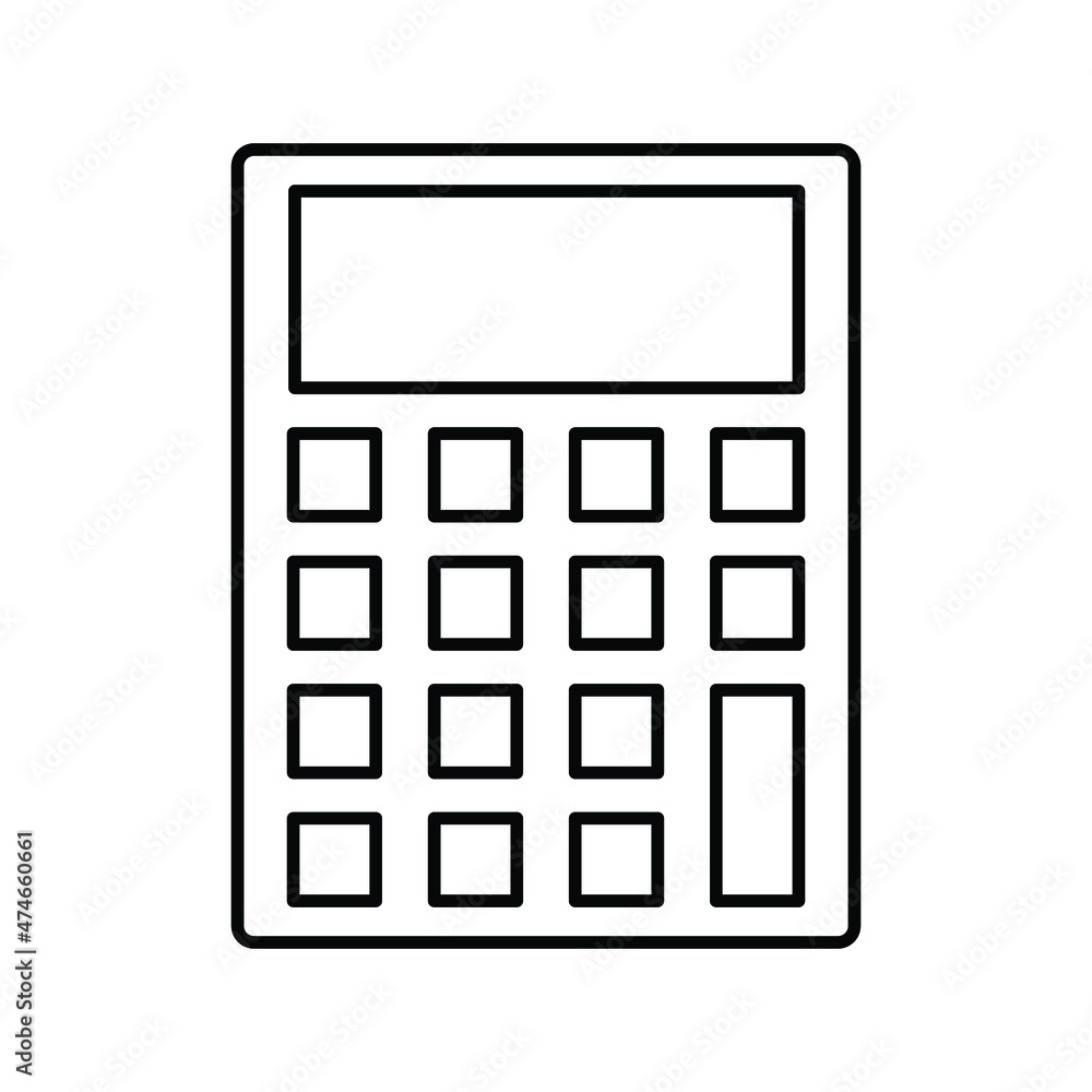 Calculator Vector icon which is suitable for commercial work and easily modify or edit it
Calculator Vector icon which is suitable for commercial work and easily modify or edit it
