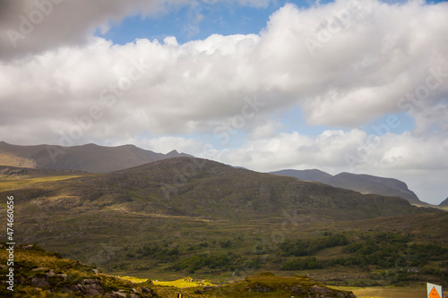 Spring landscape in the lands of Ireland