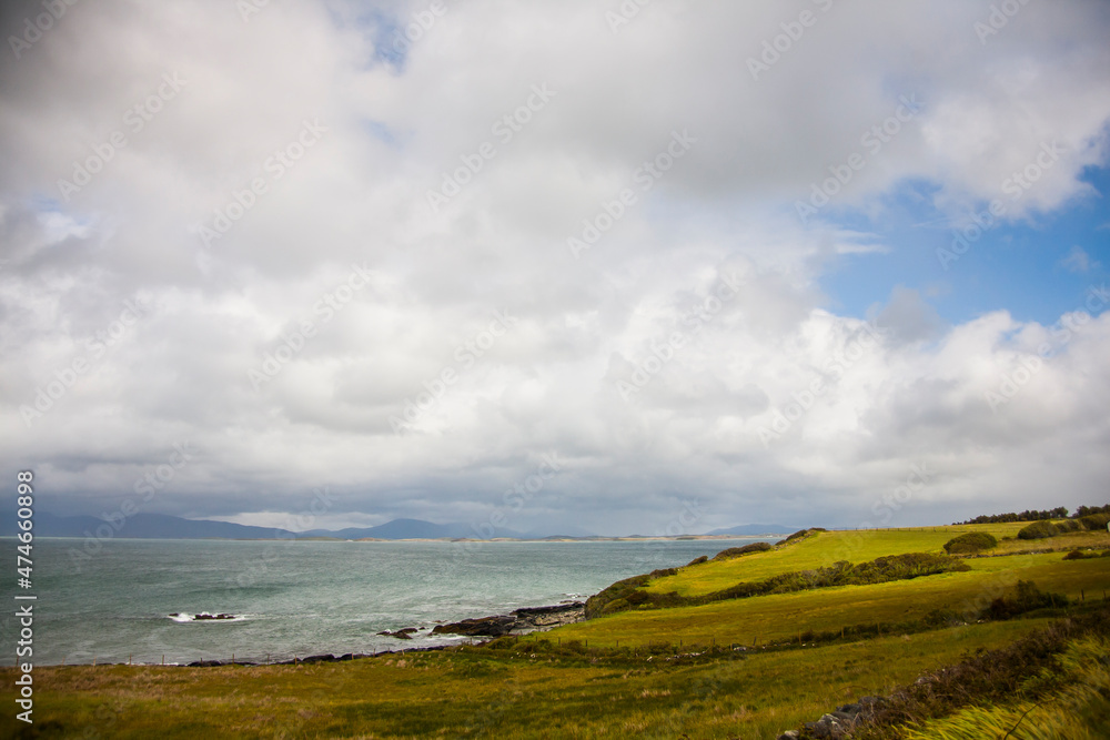 Fototapeta premium Spring landscape in the lands of Ireland
