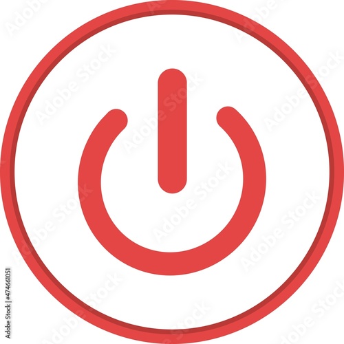 Restart Flat Circle Vector Icon Design
