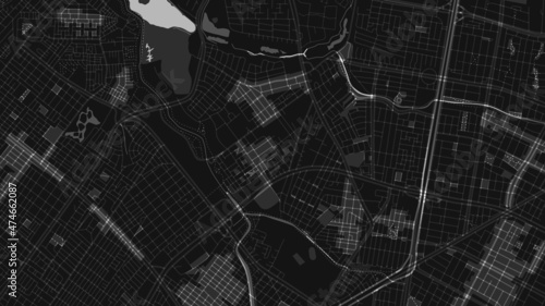 design art light black white map city Bogota