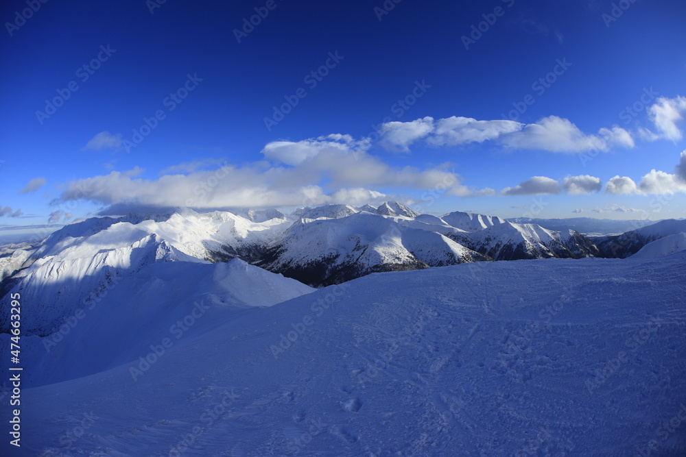 Kondratowa Valley in Winter, Tatra Mountains