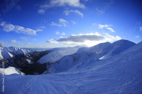 View From Kondracka Przełęcz, Dolina Cicha, Dolina Kondratowa, Tatra Mountains