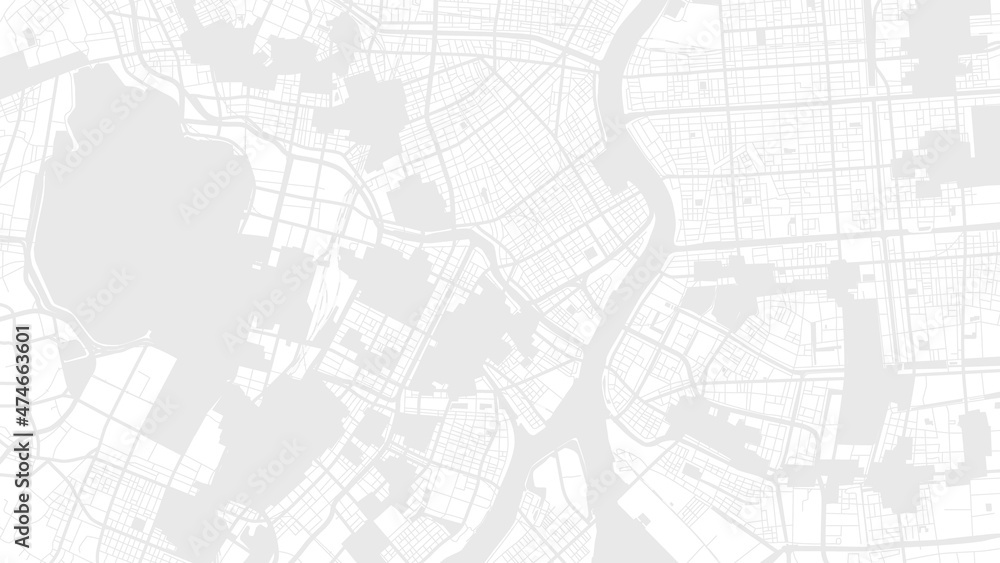 design black white map city china tiyoda