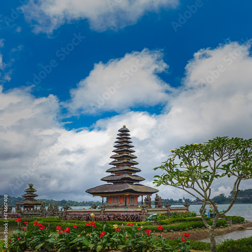 Ulun Danu Beratan Temple at Bali Indonesia 