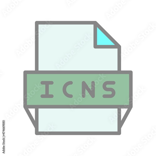 Icns Filled Light Vector Icon Design photo