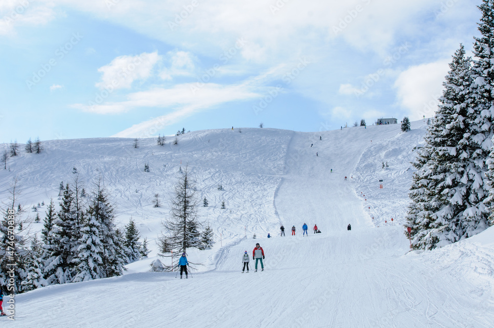 Naklejka premium Winter