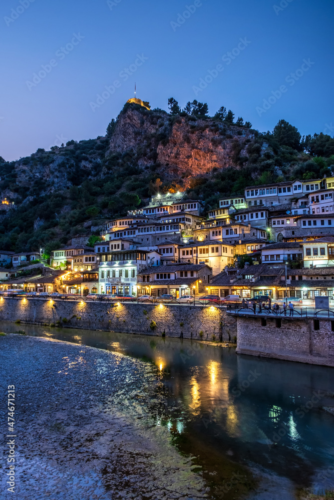 Berat is one of the oldest towns in Albania known for the Ottoman houses