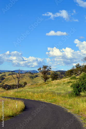 road in the countryside