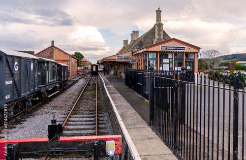 Minehead railway station, Somerset, UK photo